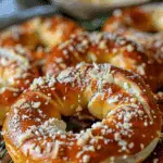 Rosemary Parmesan Mozzarella-Stuffed Pretzels