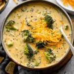Slow Cooker Broccoli Cheese Soup
