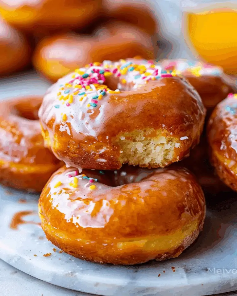 Soft and Fluffy Eggless Donuts