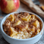 Baked Apple Cinnamon Cottage Cheese Breakfast Bowls