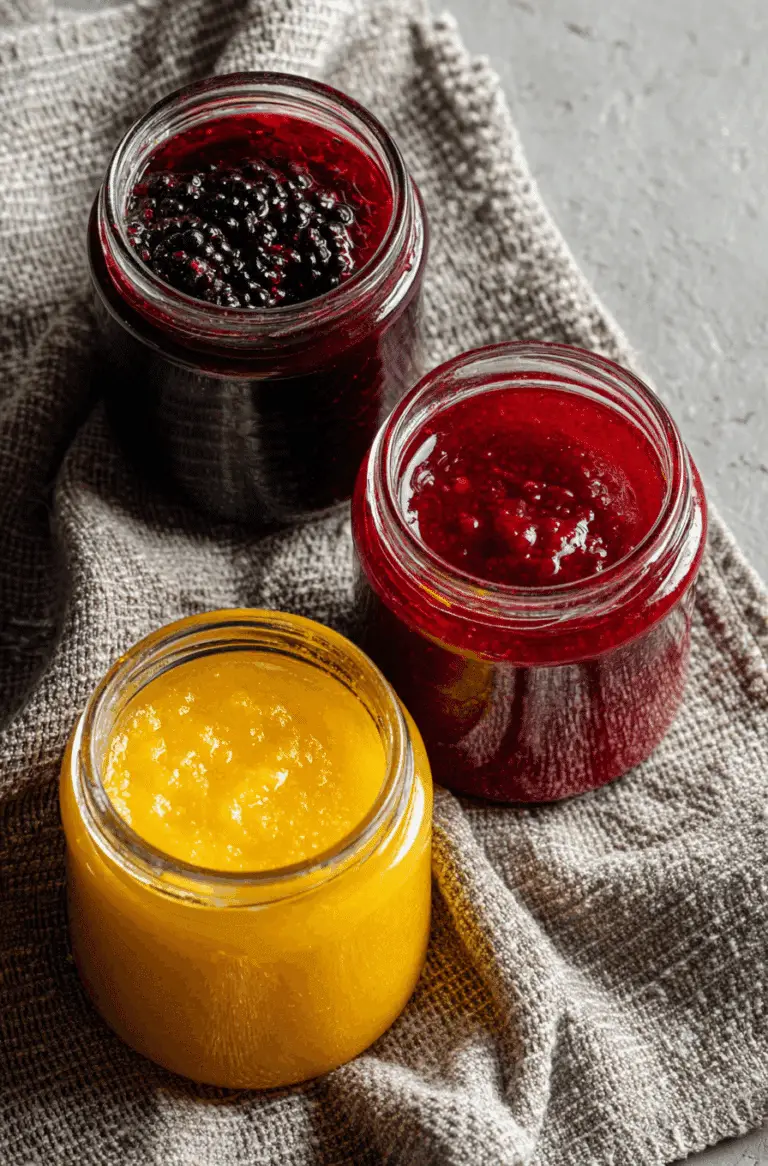 Homemade Fruit Jams