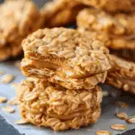 No-Bake Peanut Butter Oatmeal Cookies