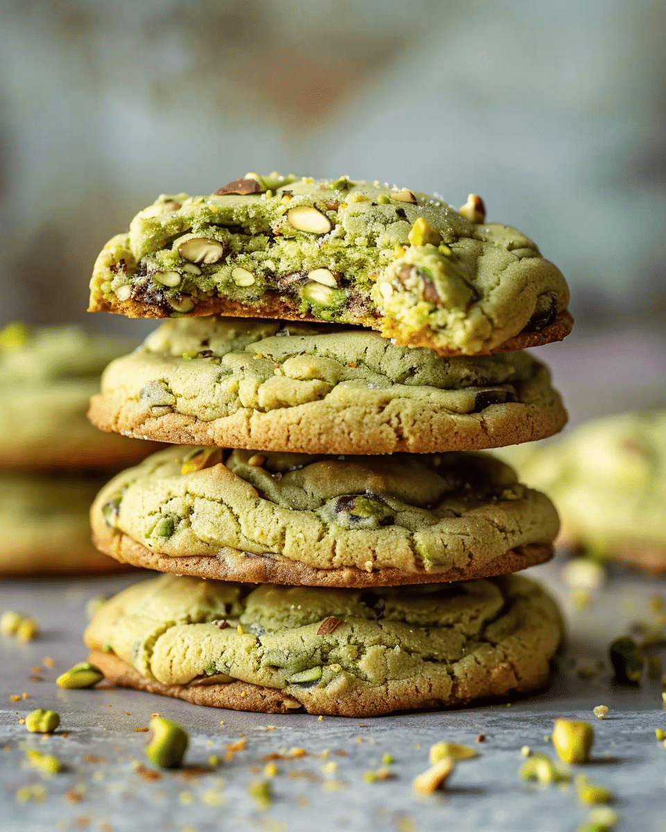 Pistachio Cream Cookies