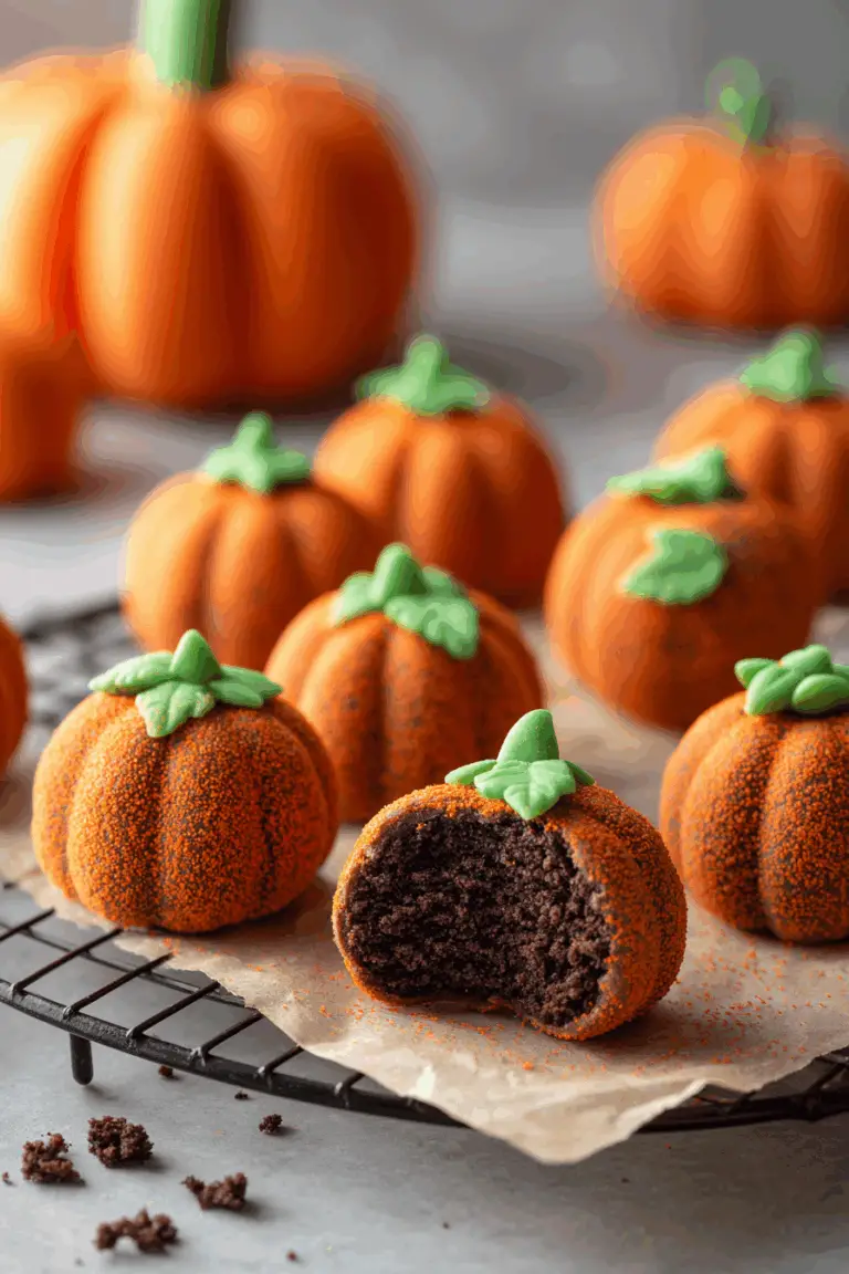 Pumpkin Oreo Truffle Balls