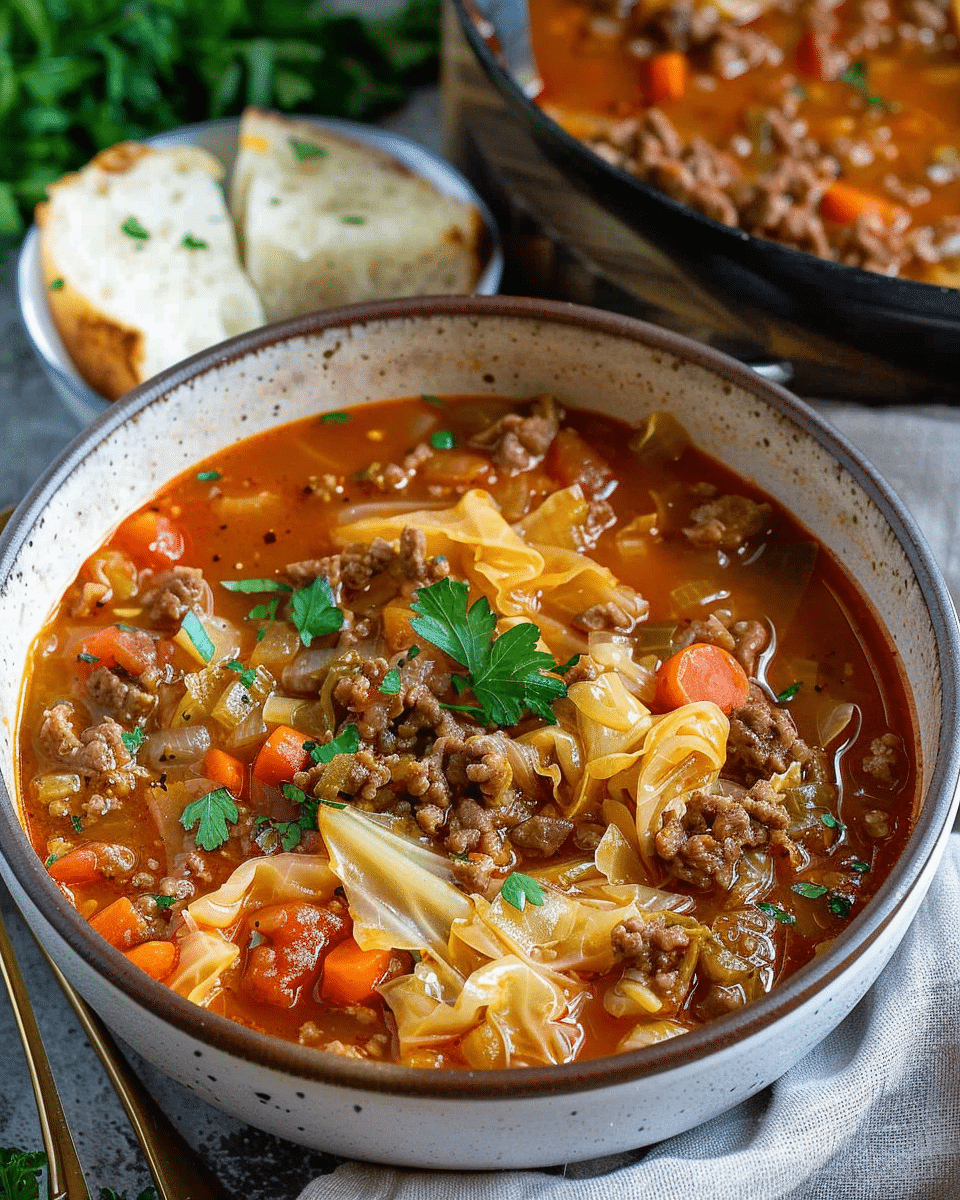Stuffed Cabbage Roll Soup