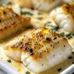 Baked Cod in Coconut-Lemon Sauce