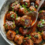 Easy Mongolian Meatballs
