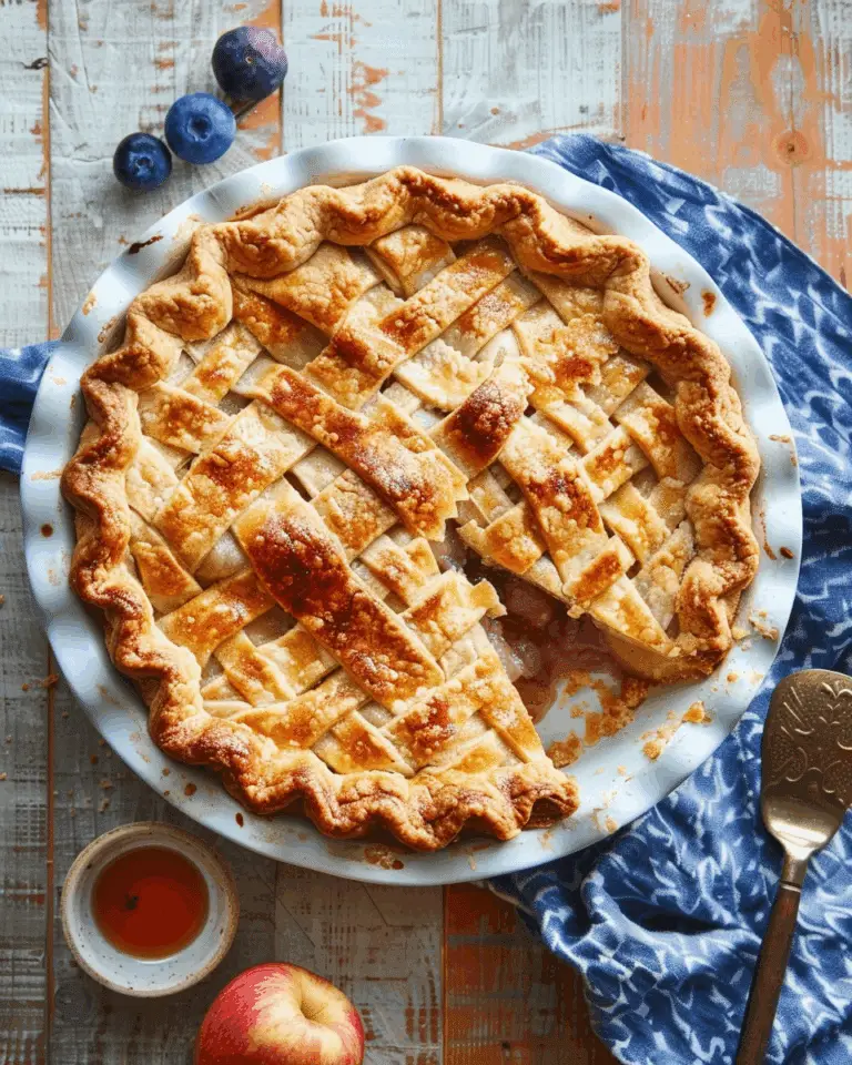 Homemade Pie Crust (Double Crust)