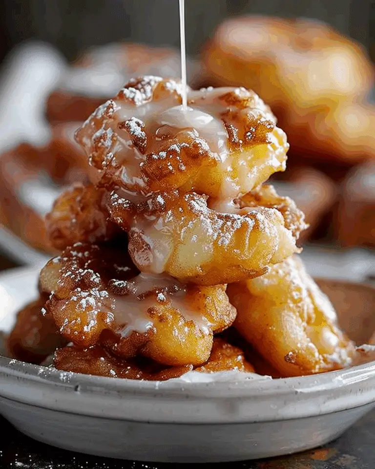 Mini Apple Fritters with Cinnamon