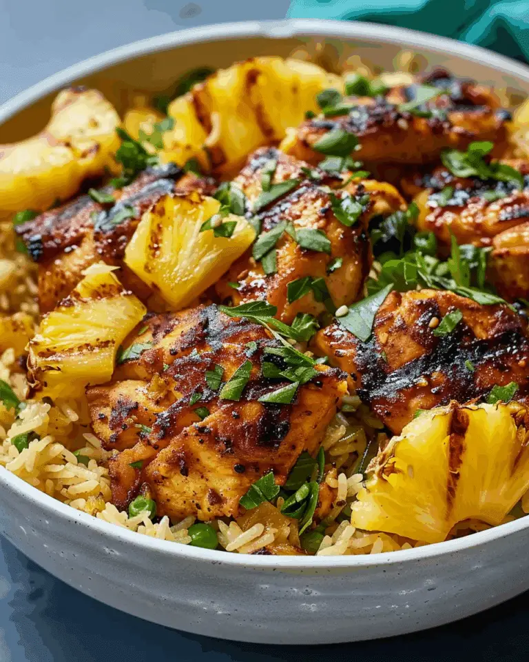 Pineapple Chicken and Rice