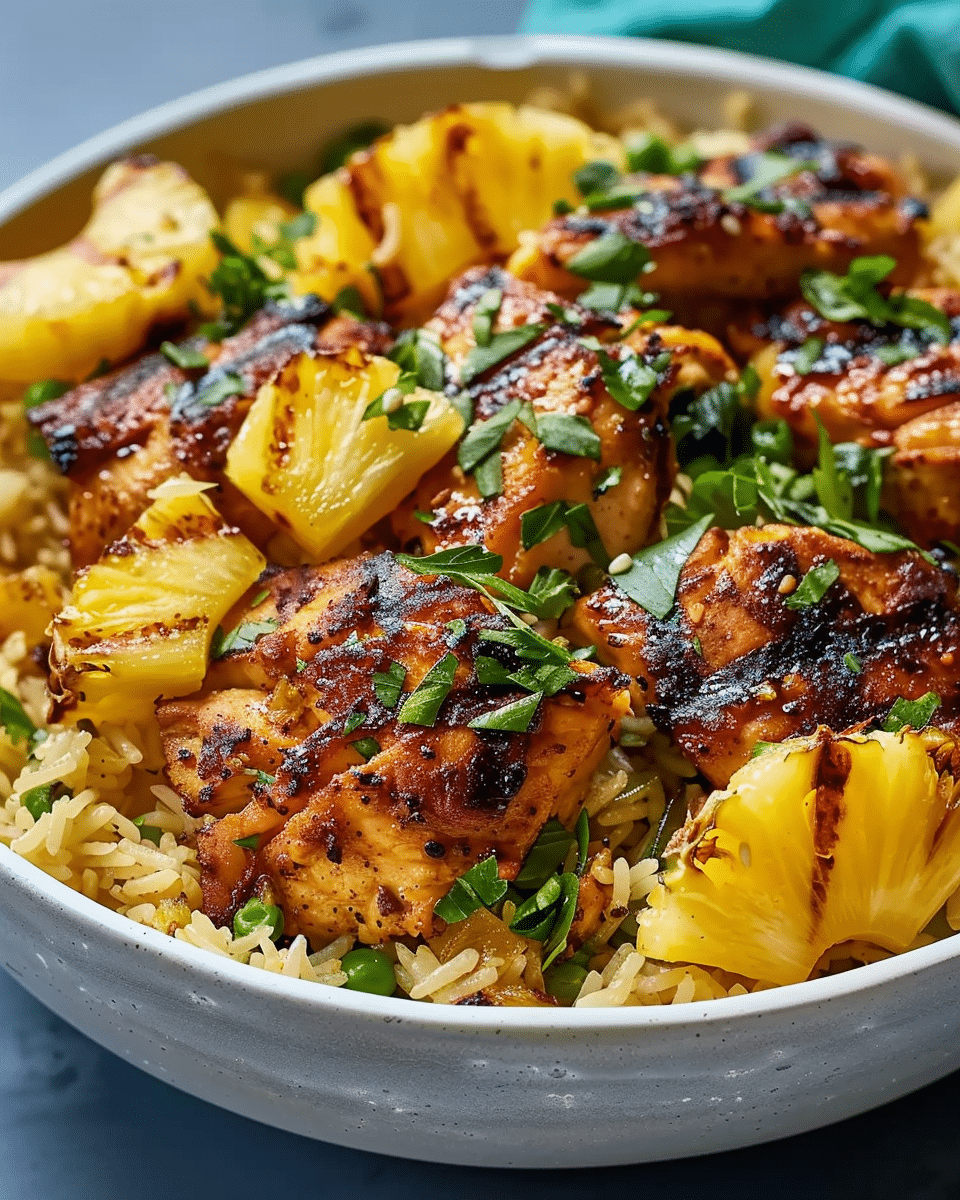 Pineapple Chicken and Rice