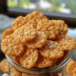 Irresistible Rice Krispie Cheddar Crackers