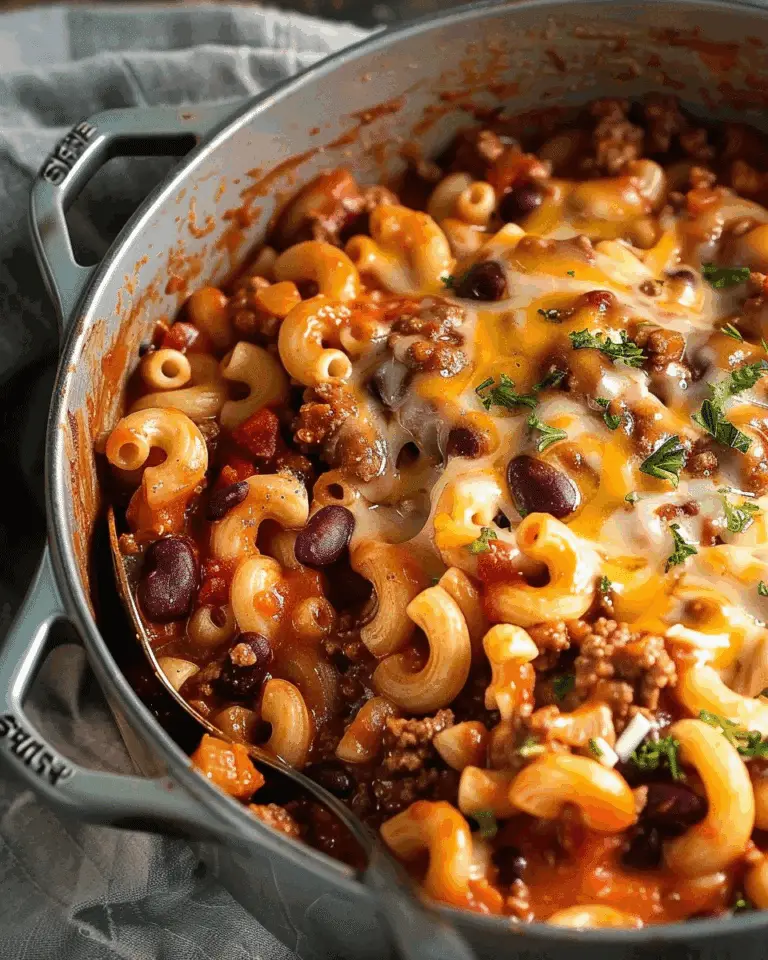 One Pot Chili Mac