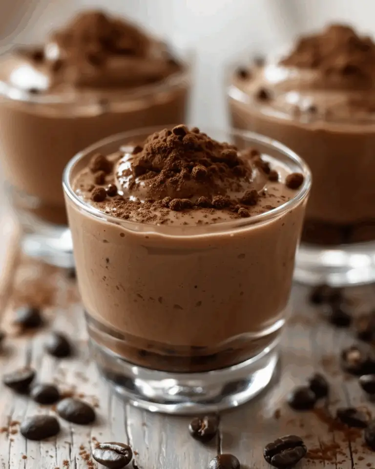 Coffee Mousse Cups