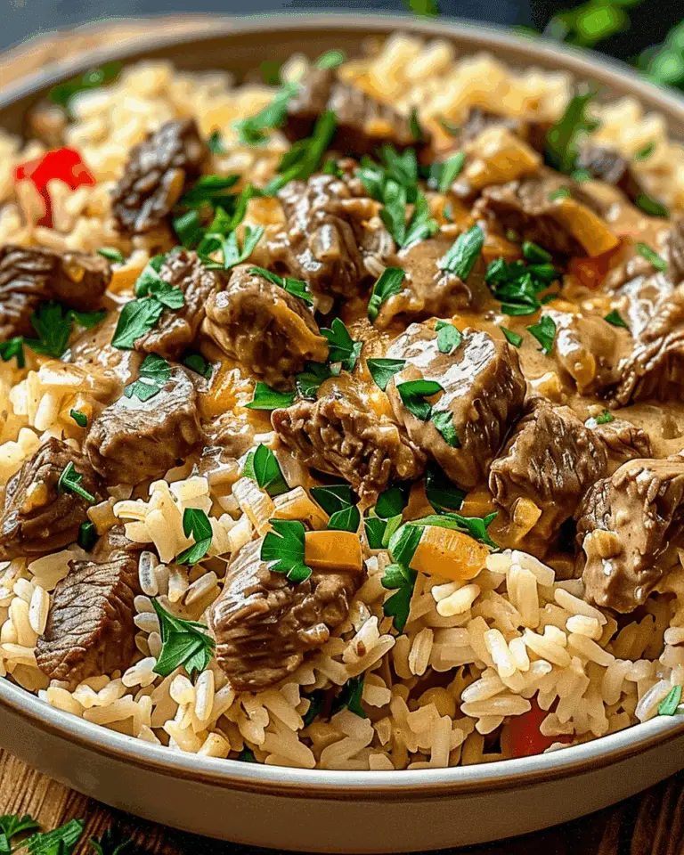 Steak Queso Rice