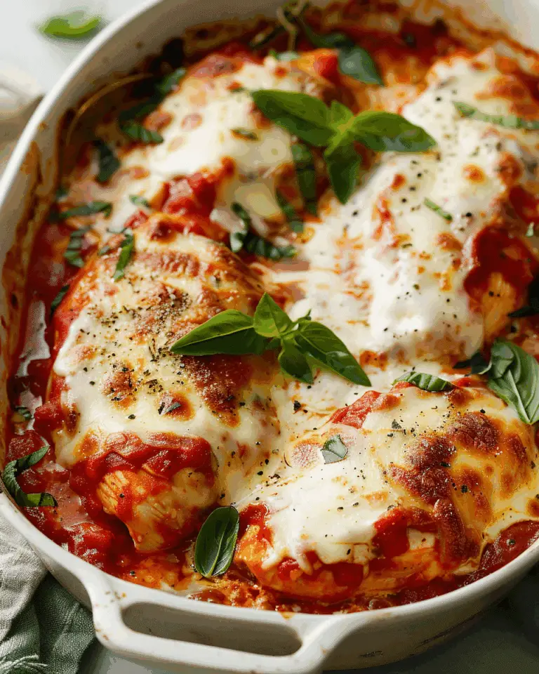 Chicken Mozzarella Bake