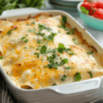 Easy Sour Cream Chicken Enchiladas