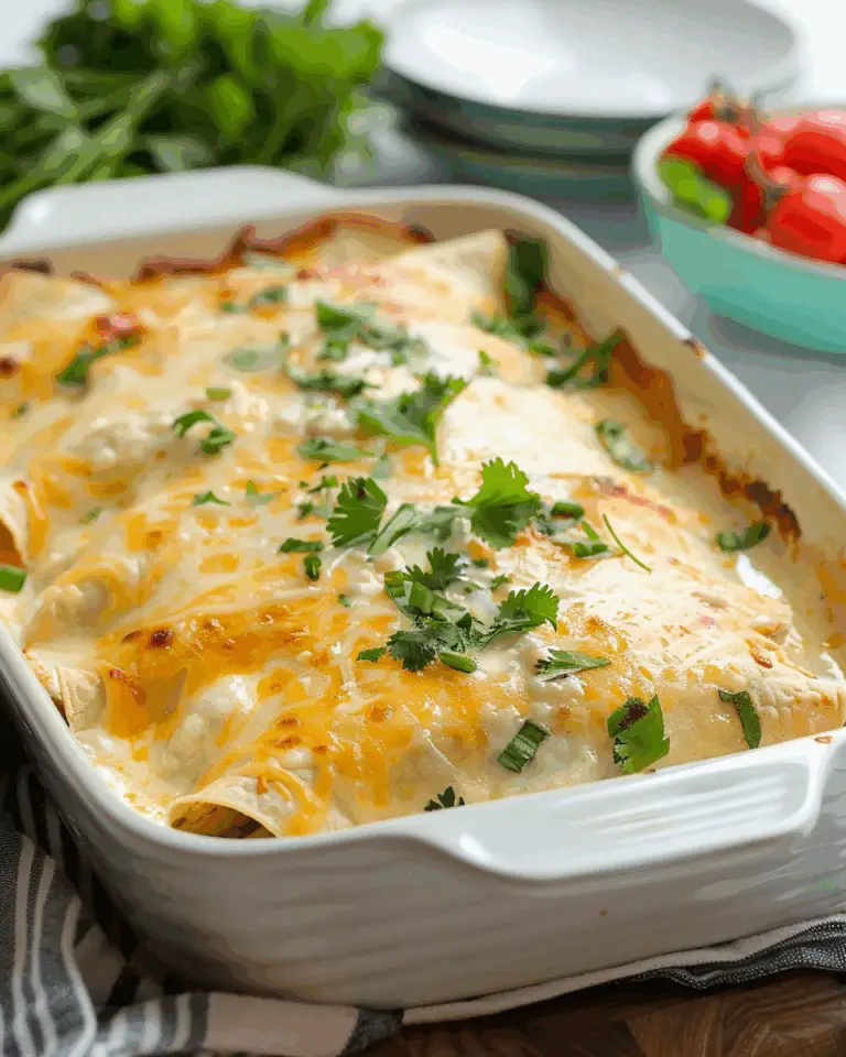 Easy Sour Cream Chicken Enchiladas