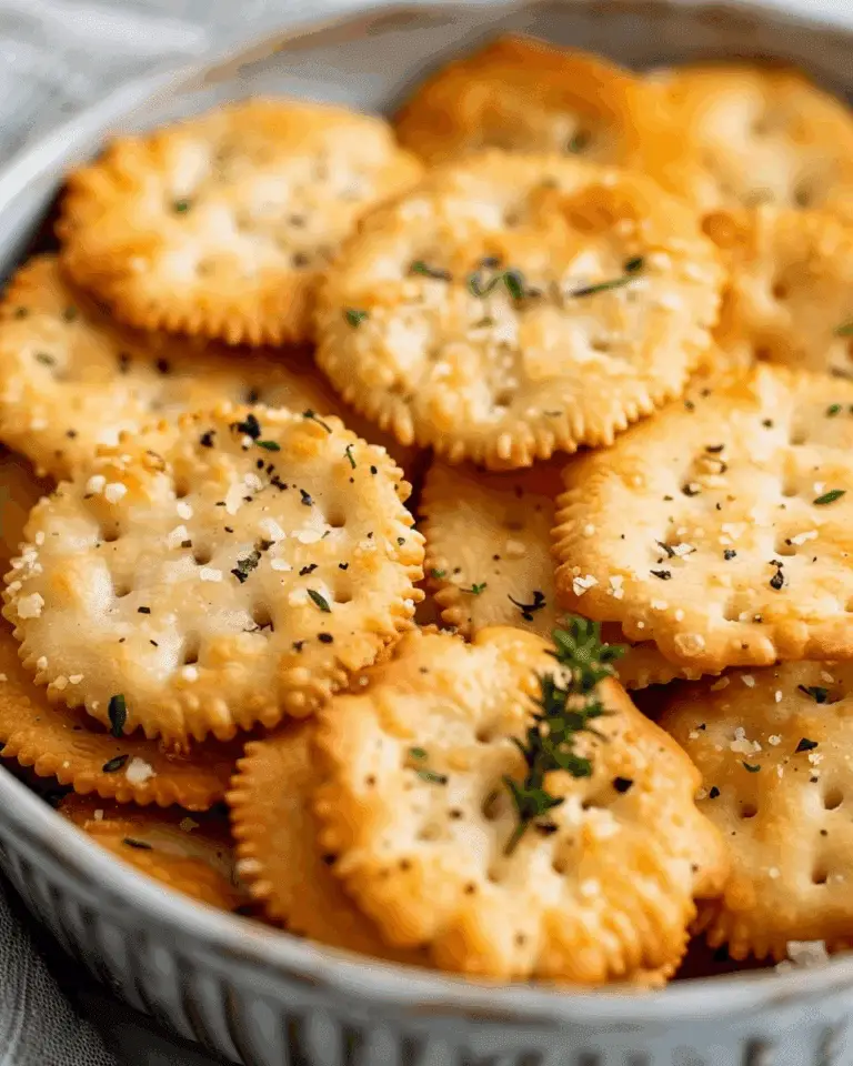 Garlic Ritz Snacks