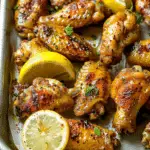 Crispy Lemon Pepper Chicken Wings
