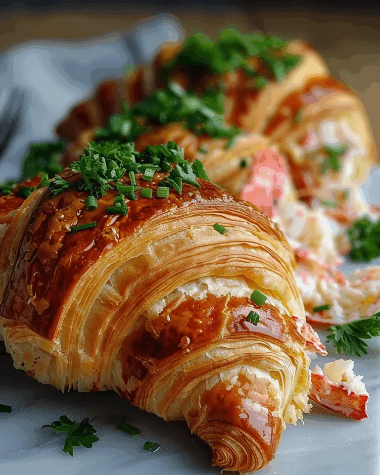 Lobster Croissant Rolls