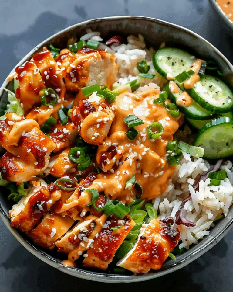 Bang Bang Chicken Bowl