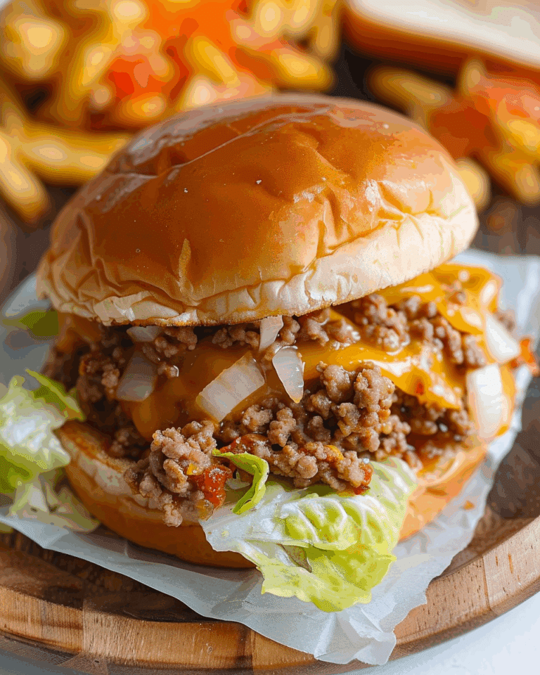 Big Mac Sloppy Joes