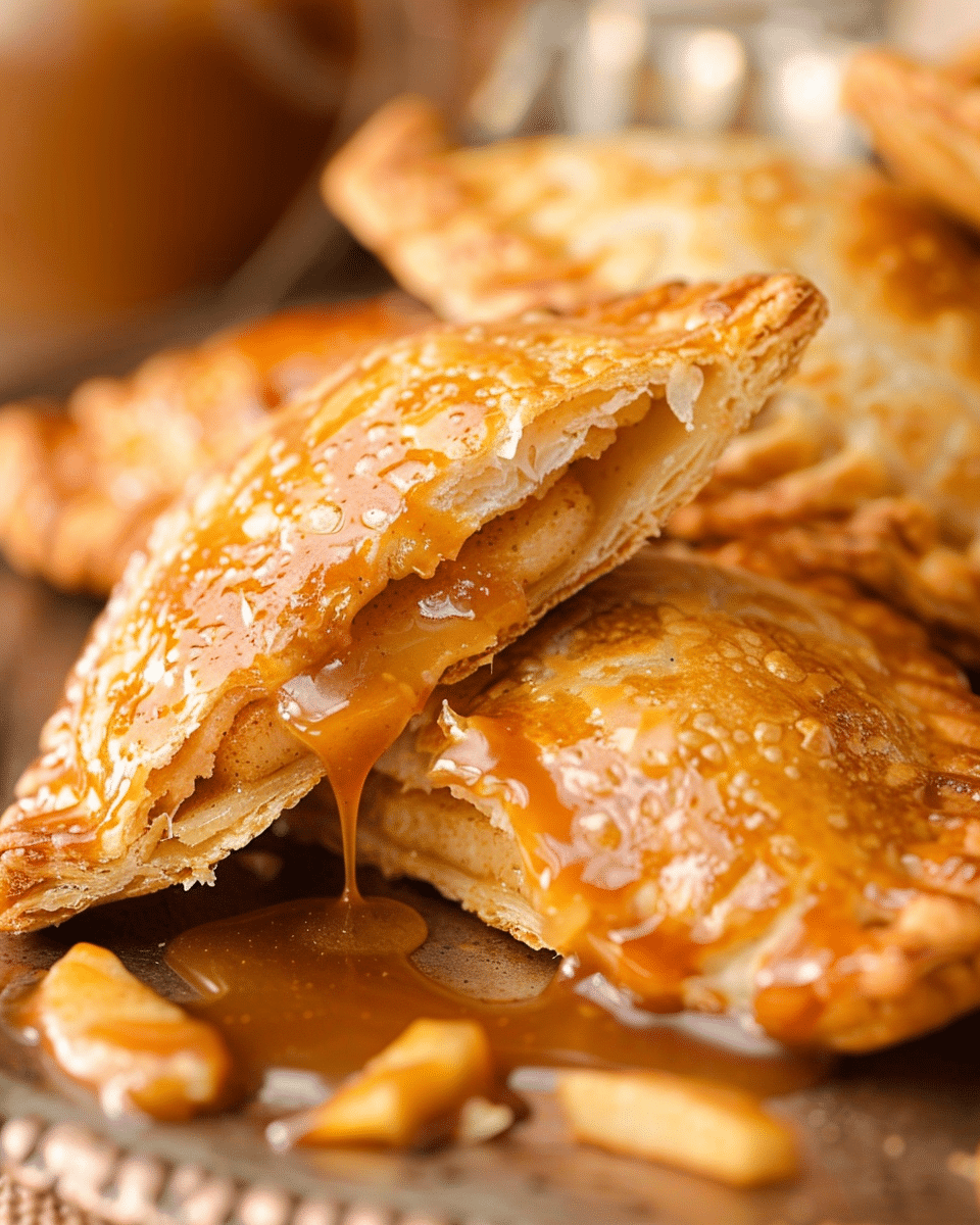Caramel Apple Empanadas