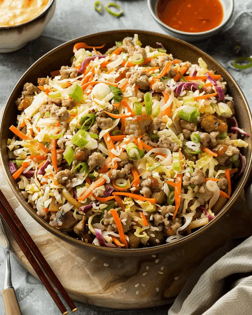 Egg Roll in a Bowl