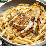 Garlic Parmesan Chicken Pasta
