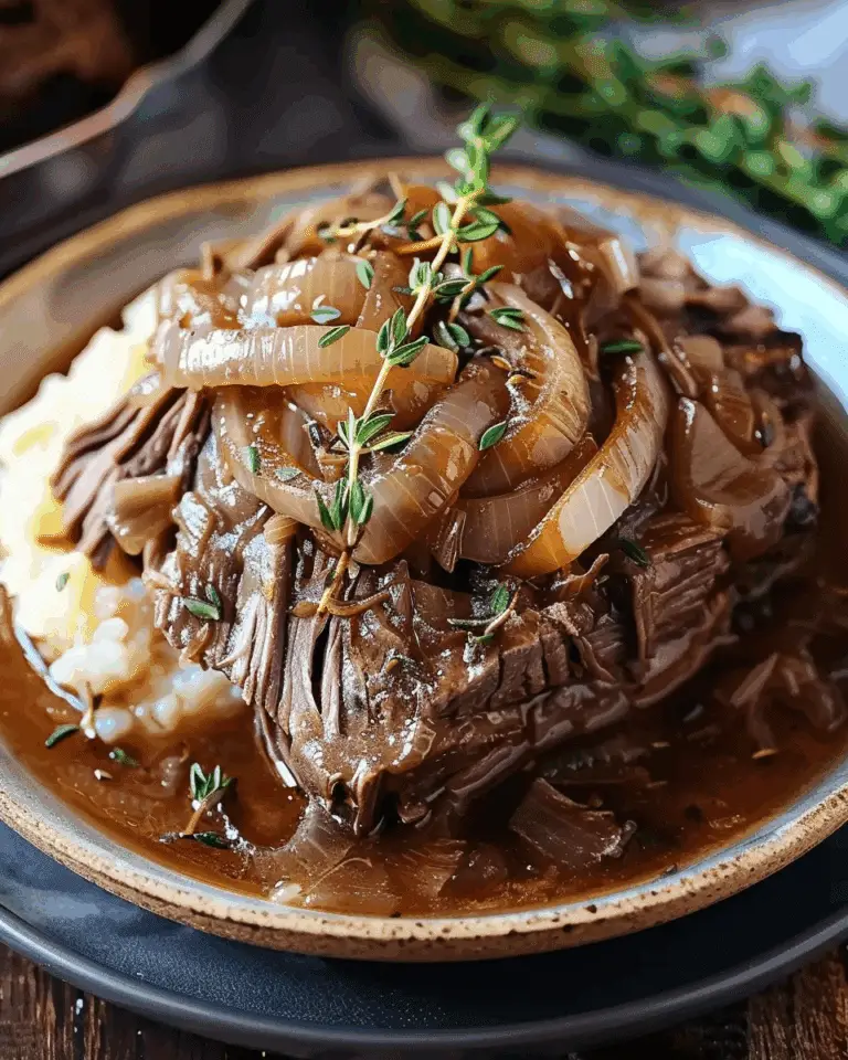Instant Pot French Onion Pot Roast