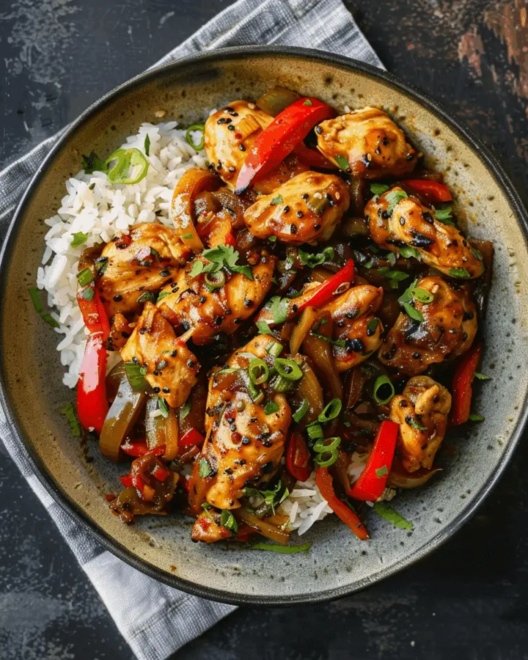 Black Pepper Chicken