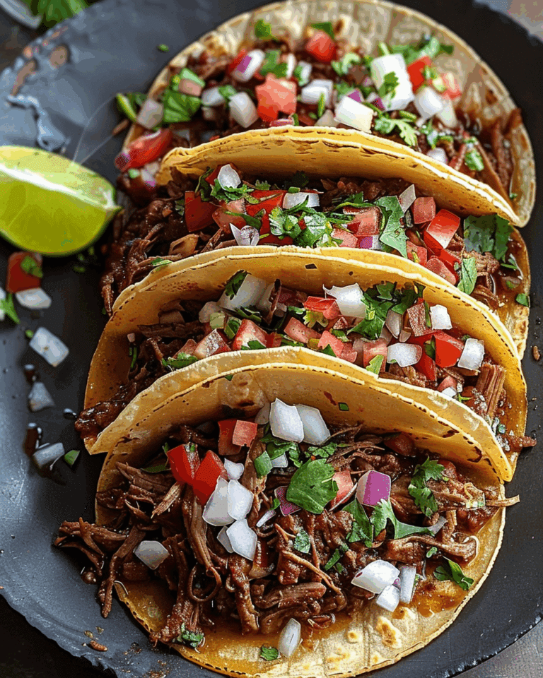 Slow Cooker Beef Street Tacos
