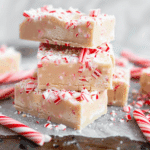 Candy Cane Peppermint Fudge