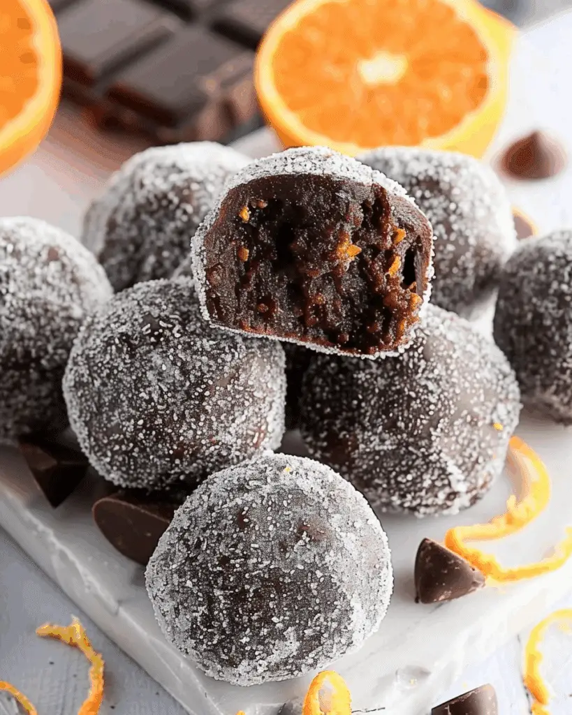 Chocolate Orange Truffles