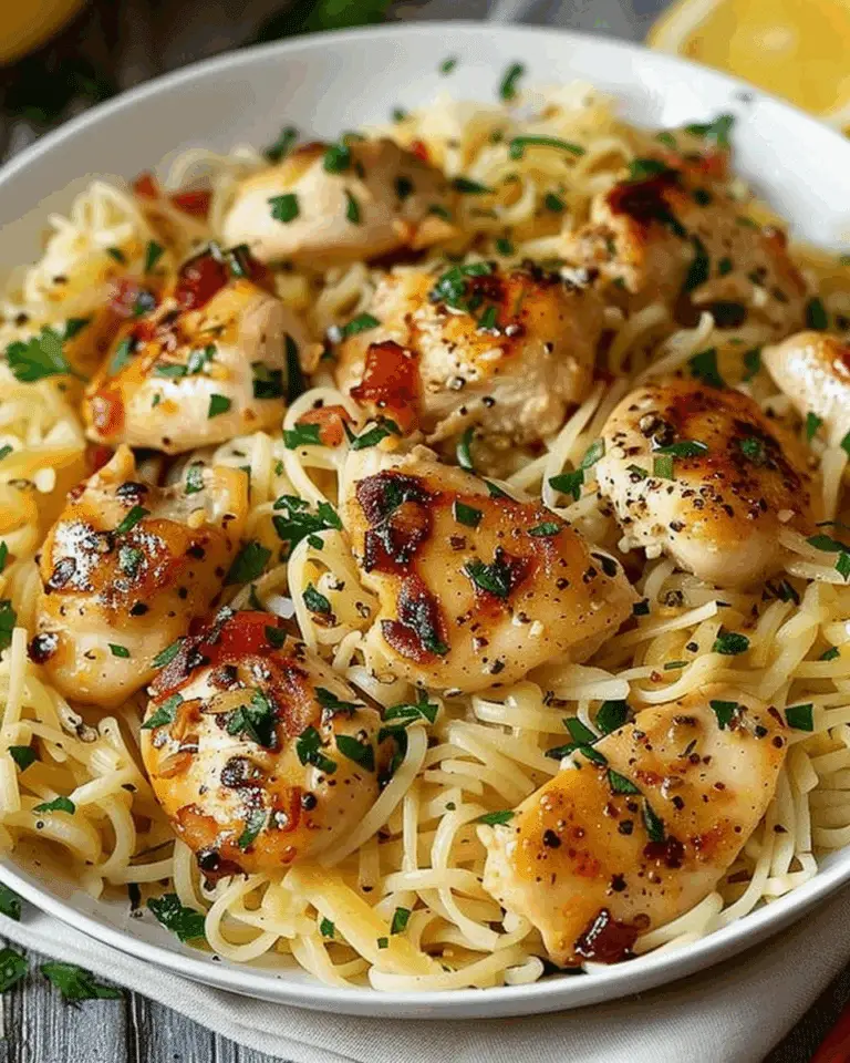 Garlic Butter Chicken with Parmesan Rice