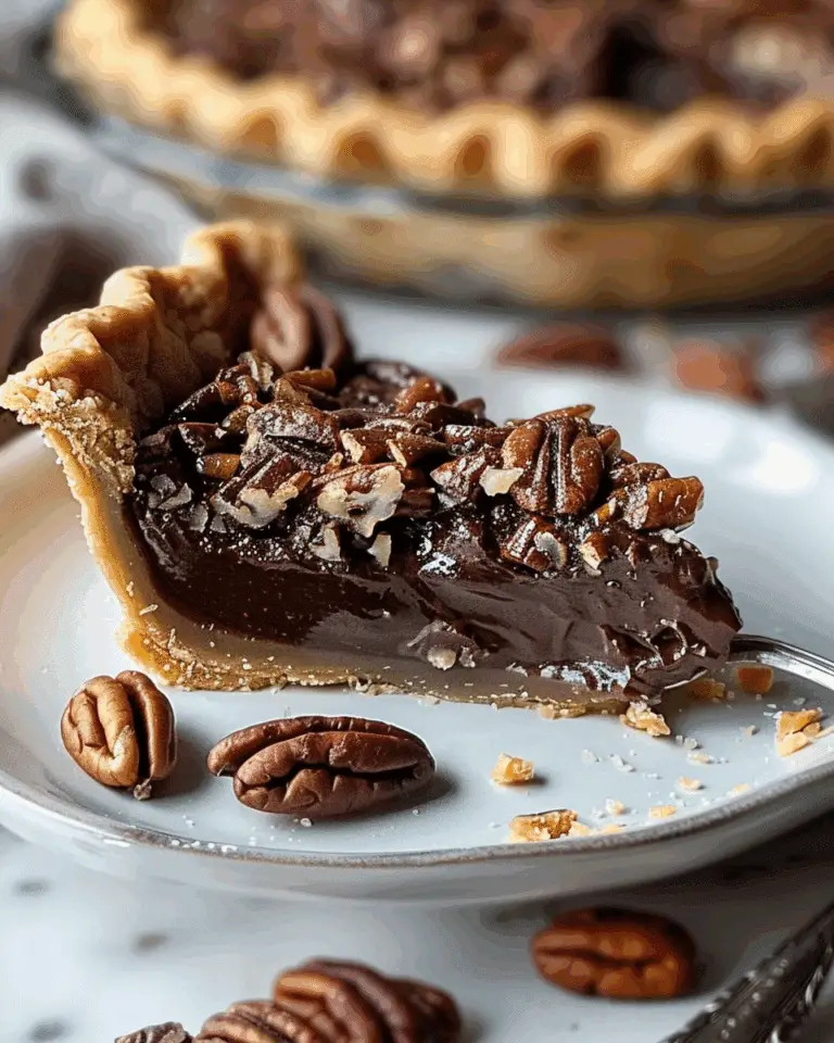 Texas Chocolate Pecan Pie