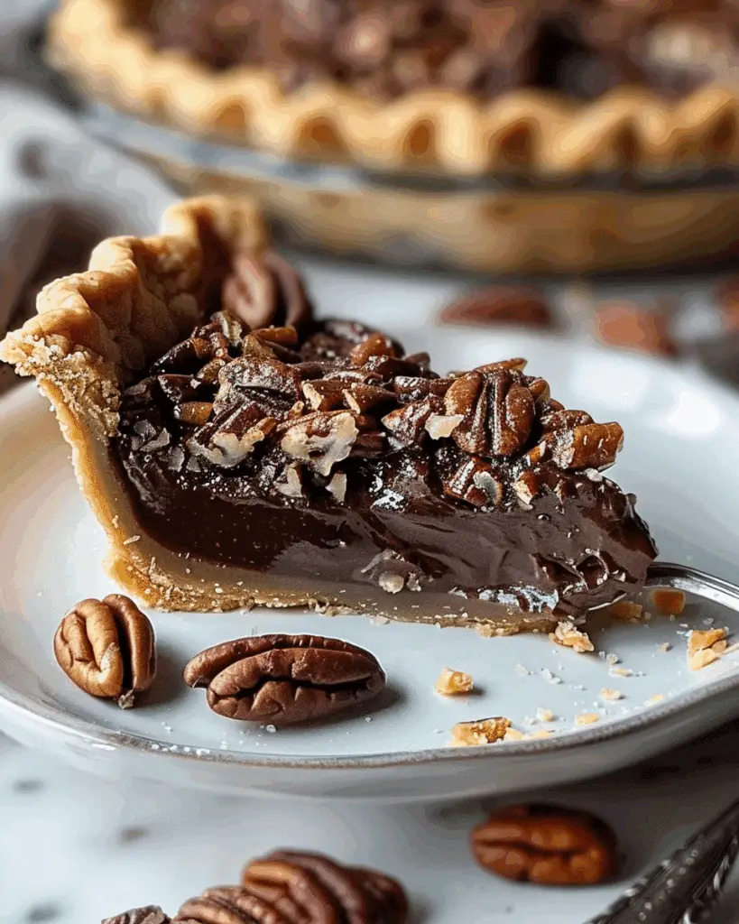 Texas Chocolate Pecan Pie