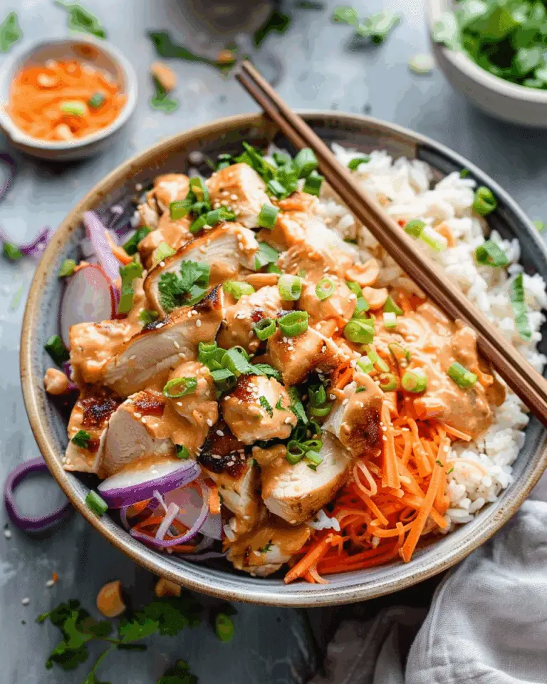 Bang Bang Chicken Bowl