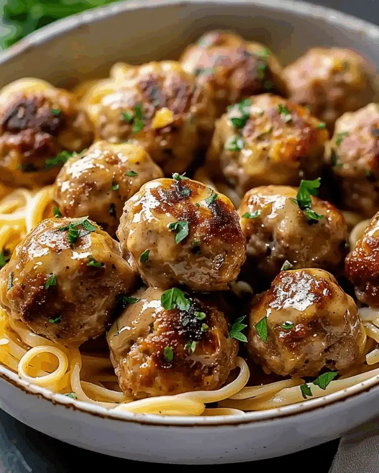 Garlic Butter Meatballs