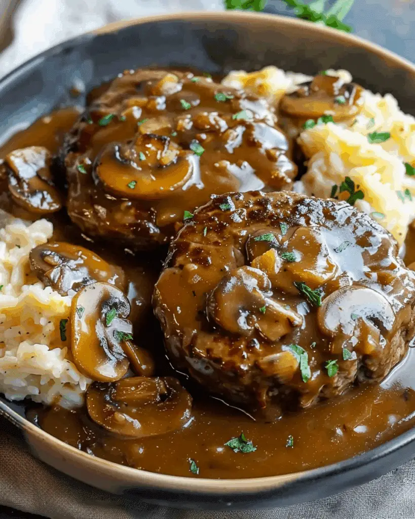 Salisbury Steak Recipe for Ultimate Comfort