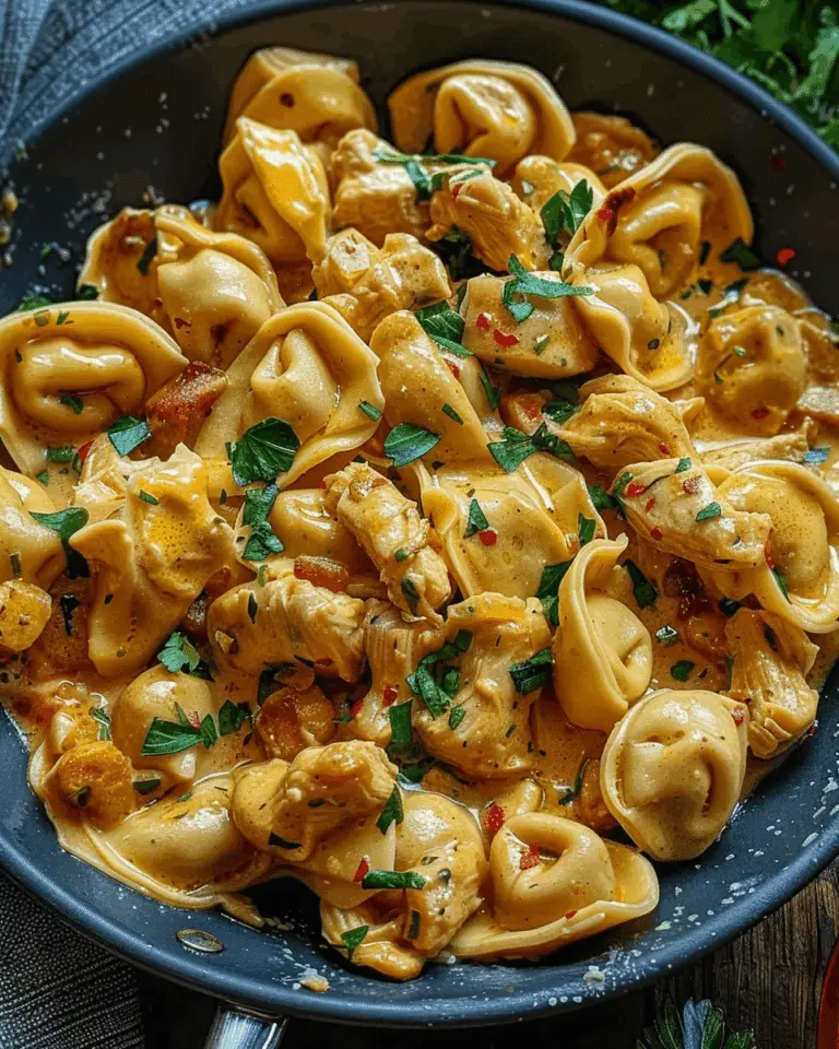 Creamy Sun-Dried Tomato Chicken Tortellini