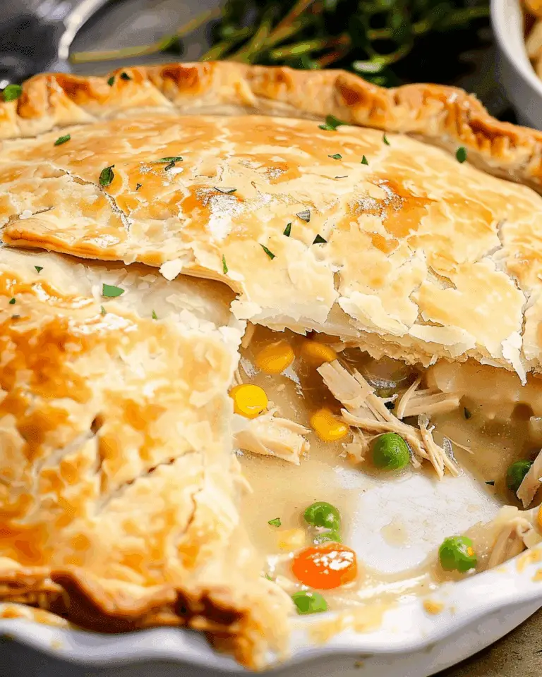 Homemade Easy Chicken Pot Pie