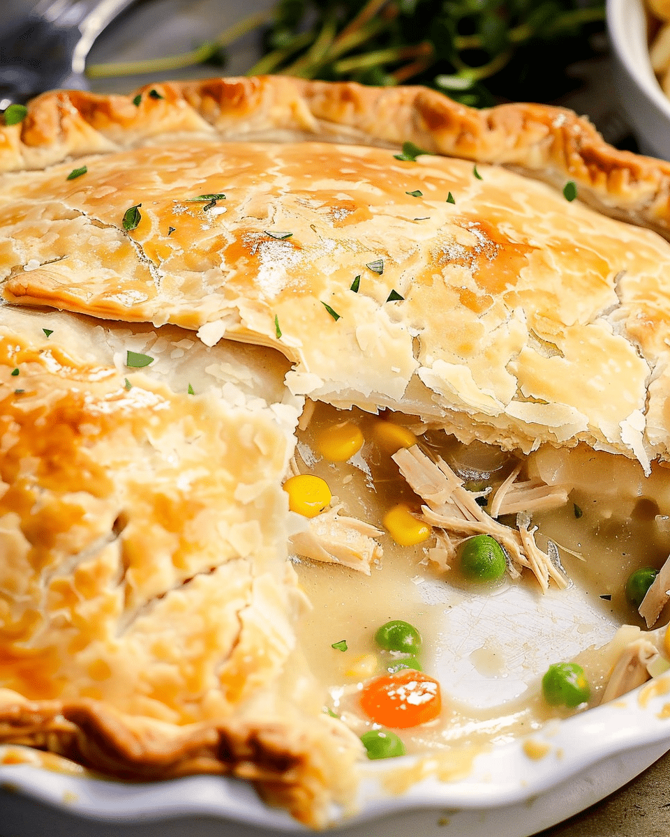 Homemade Easy Chicken Pot Pie