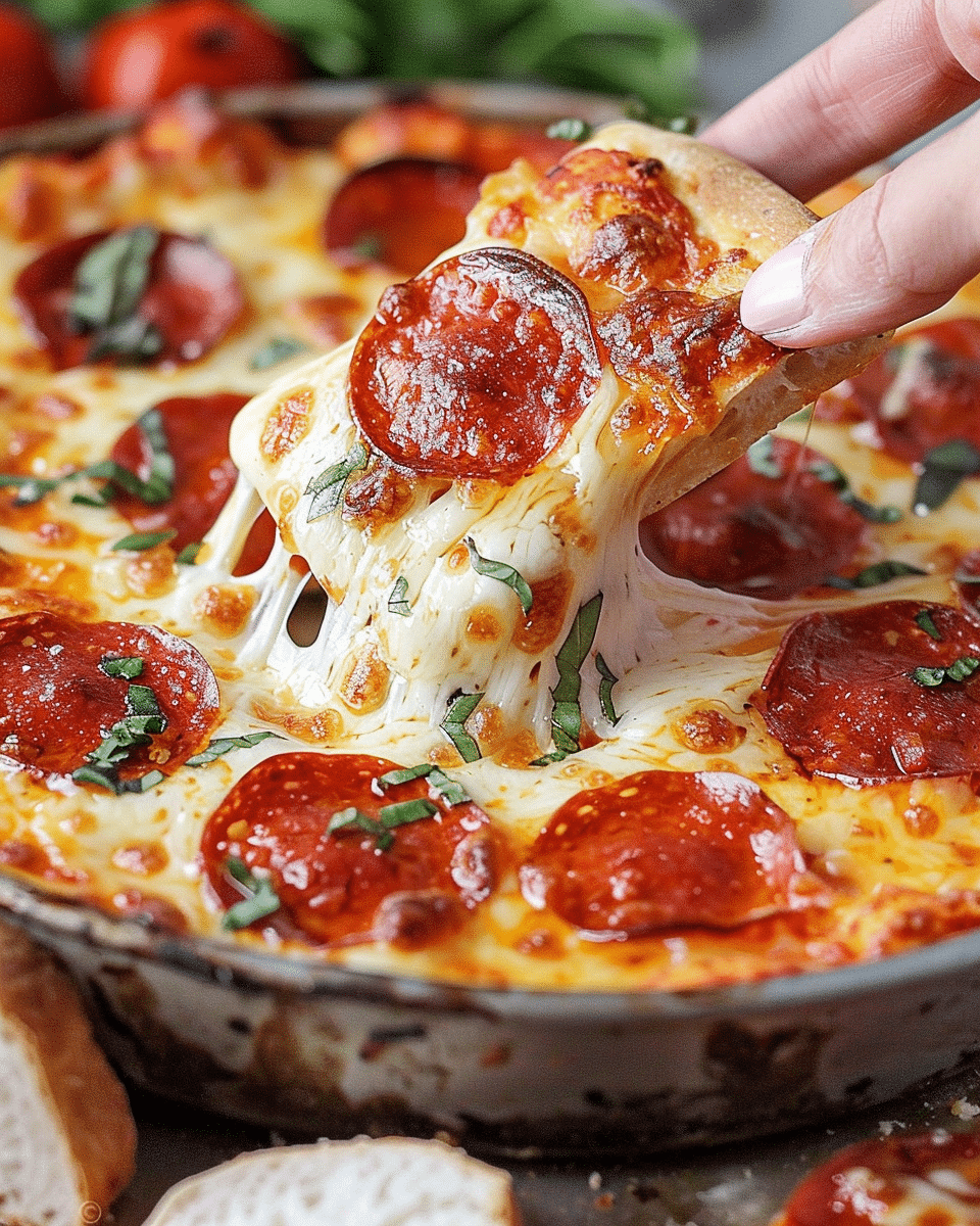 Cheesy Pizza Dip