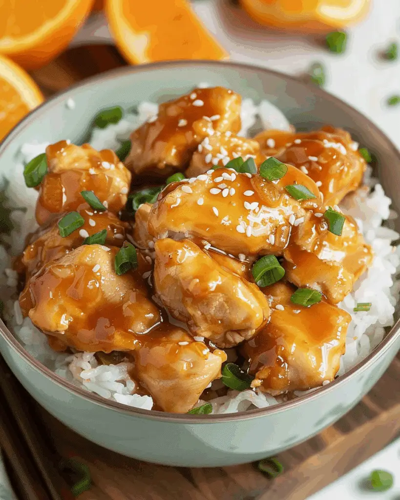 Slow Cooker Orange Chicken