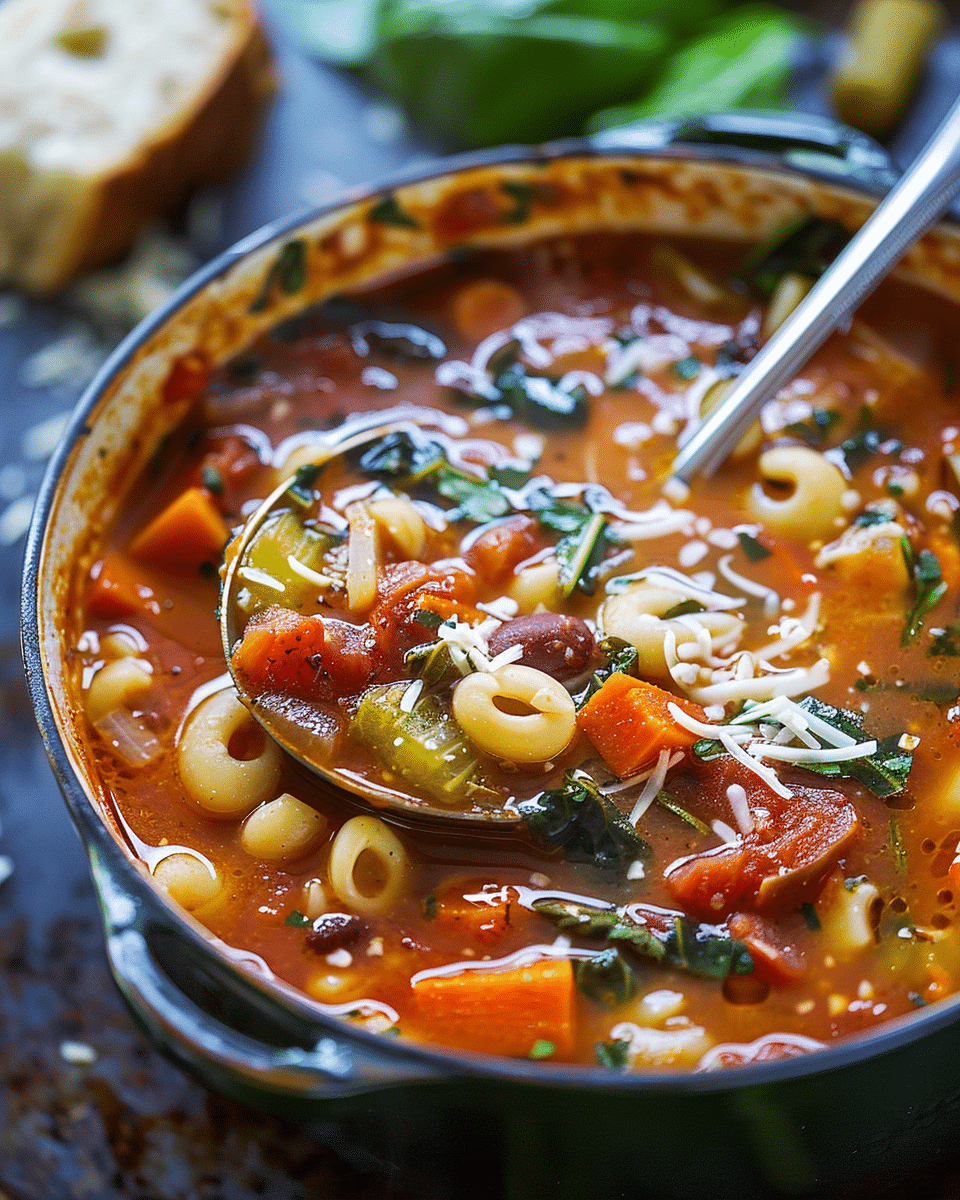 Hearty Italian Minestrone Soup