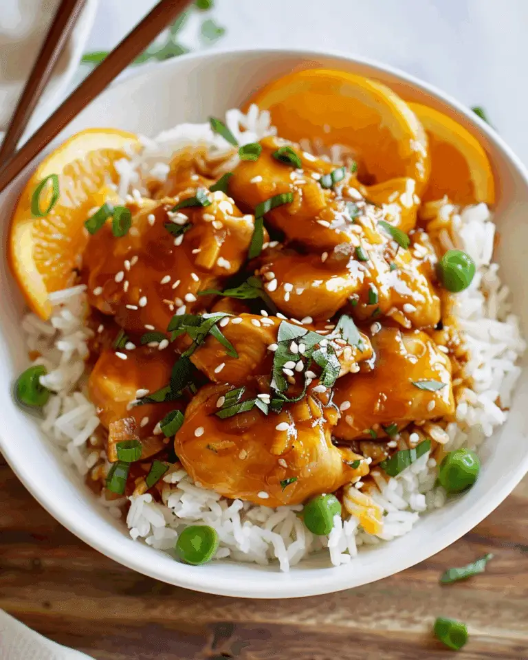 Slow Cooker Orange Chicken