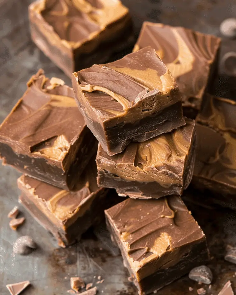 Two-Ingredient Chocolate Peanut Butter Fudge