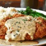 Chicken Fried Steak with Cream Gravy